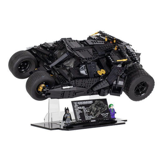 Acrylic Display Stand for LEGO Batman Tumbler 76023