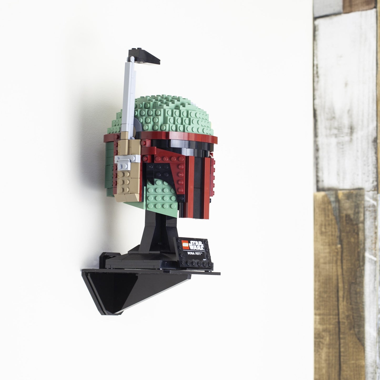Acrylic Wall Display Stand For The LEGO Helmet Collection