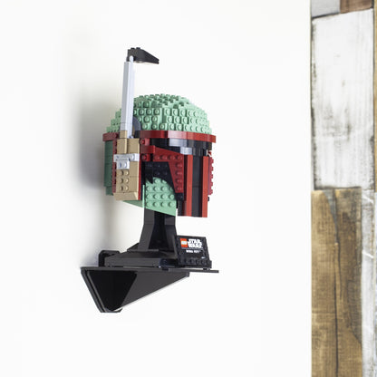 Acrylic Wall Display Stand For The LEGO Helmet Collection