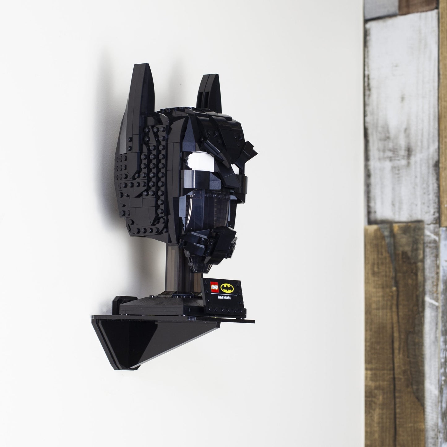 Acrylic Wall Display Stand For The LEGO Helmet Collection