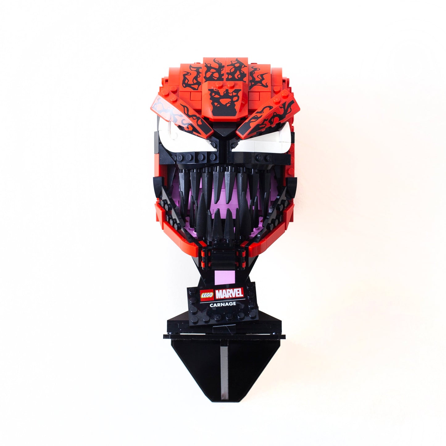 Acrylic Wall Display Stand For The LEGO Helmet Collection