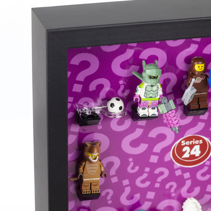 Acrylic Frame Display Insert for LEGO minifigure series 24