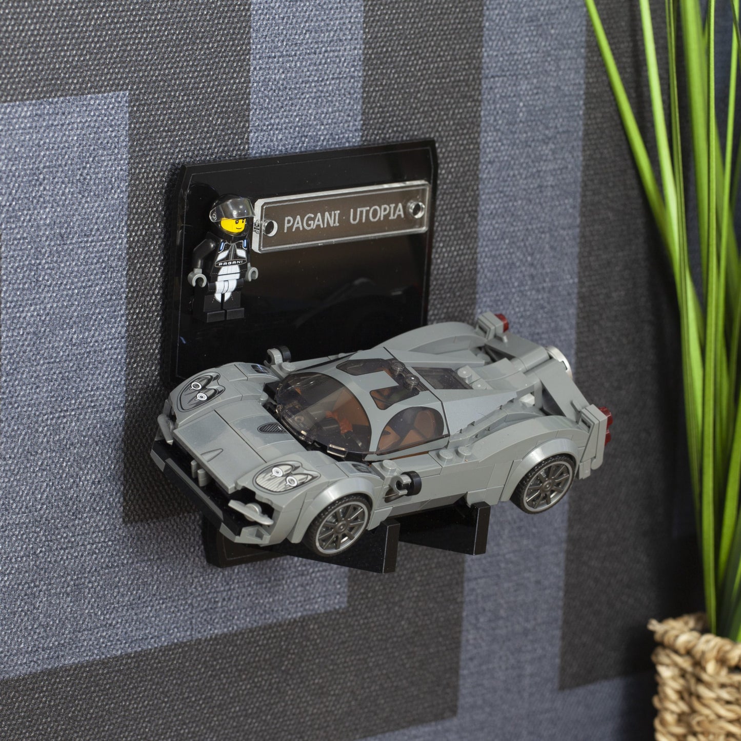 Acrylic Wall Display Stand For The LEGO Speed Champions