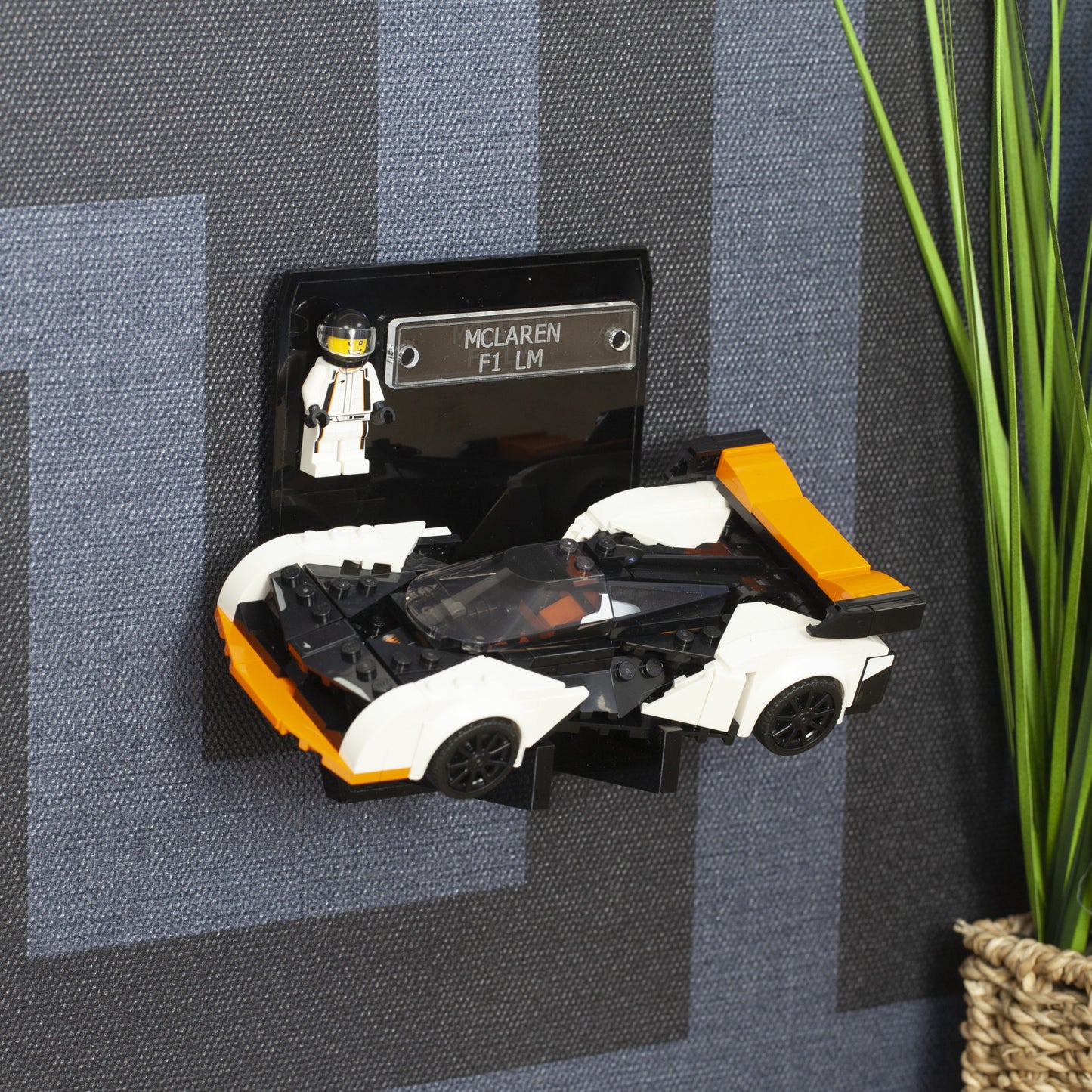 Acrylic Wall Display Stand For The LEGO Speed Champions