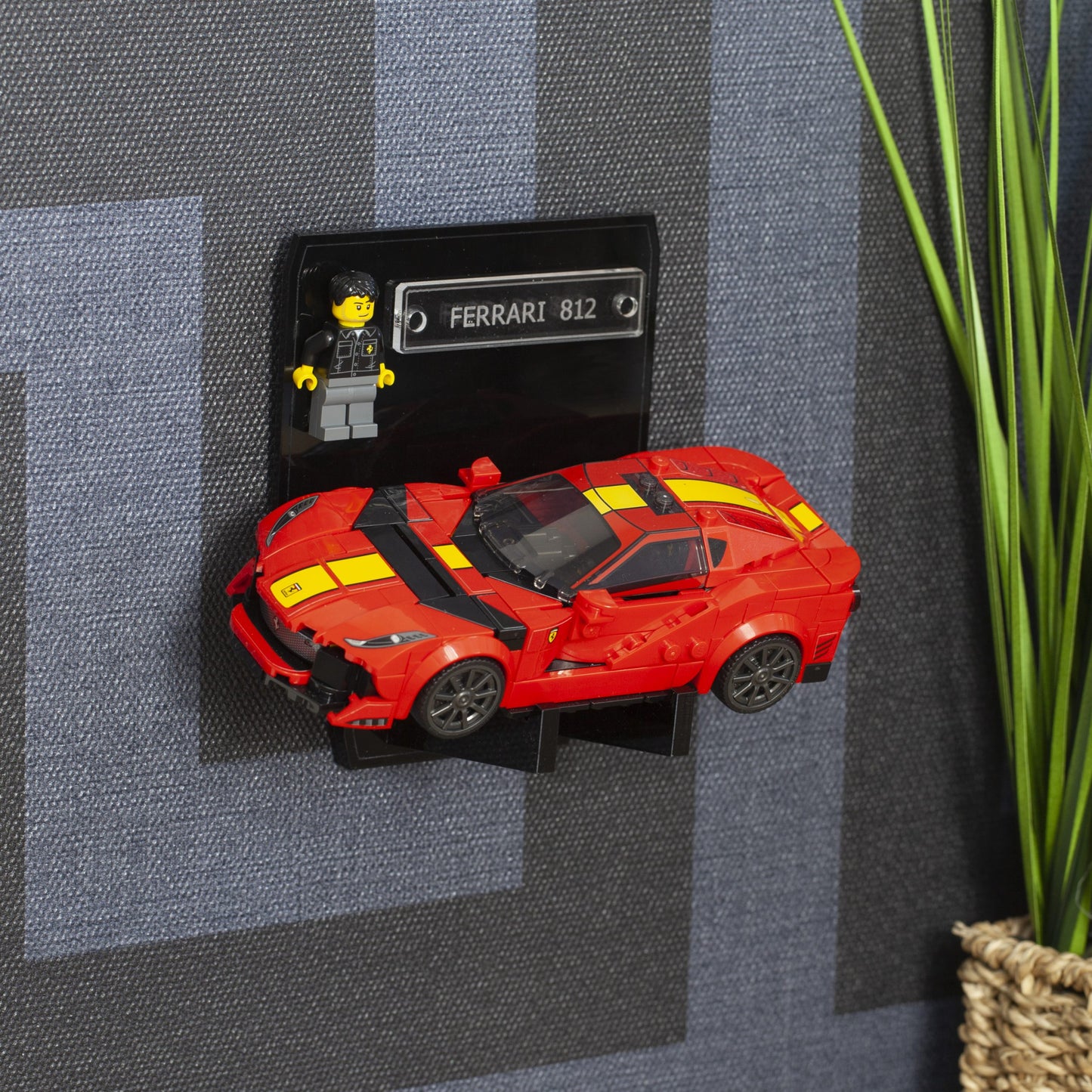 Acrylic Wall Display Stand For The LEGO Speed Champions