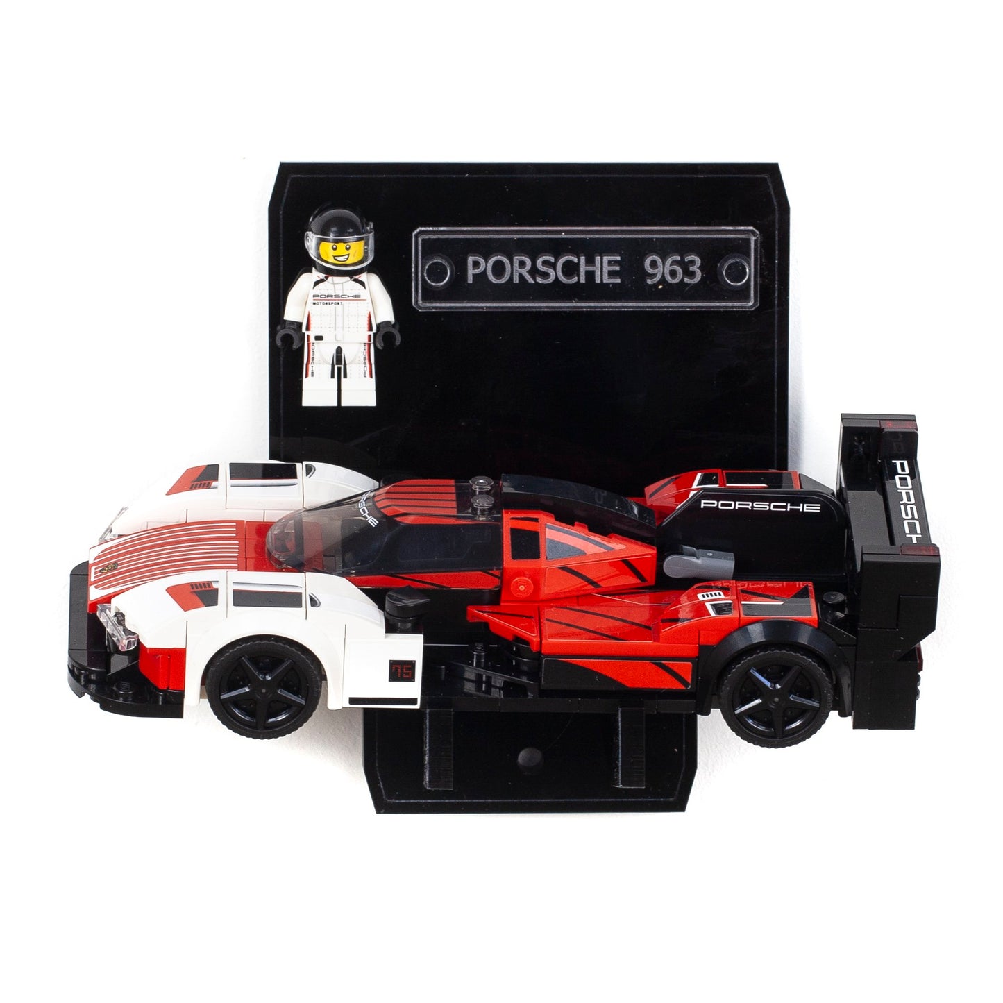Acrylic Wall Display Stand For The LEGO Speed Champions