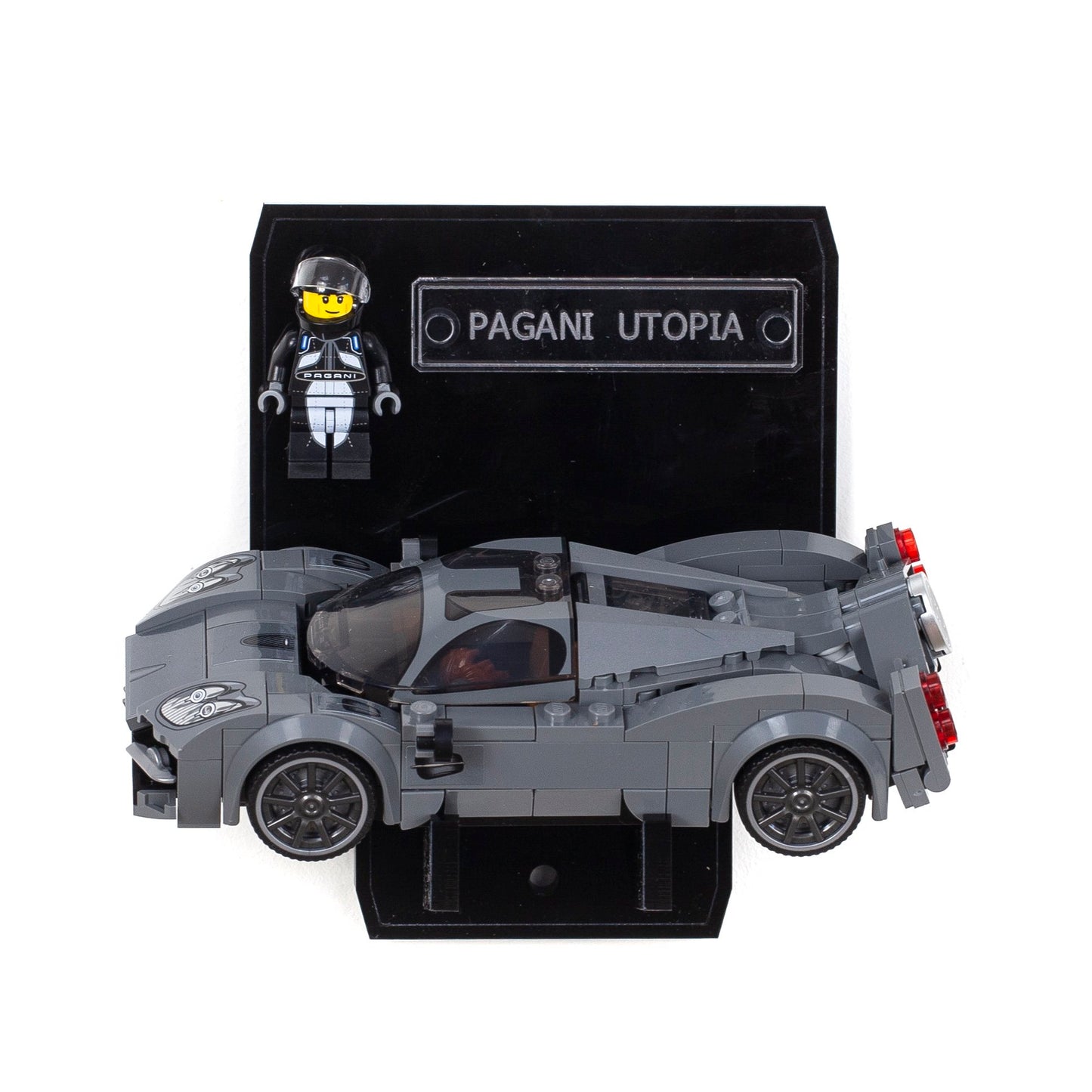Acrylic Wall Display Stand For The LEGO Speed Champions