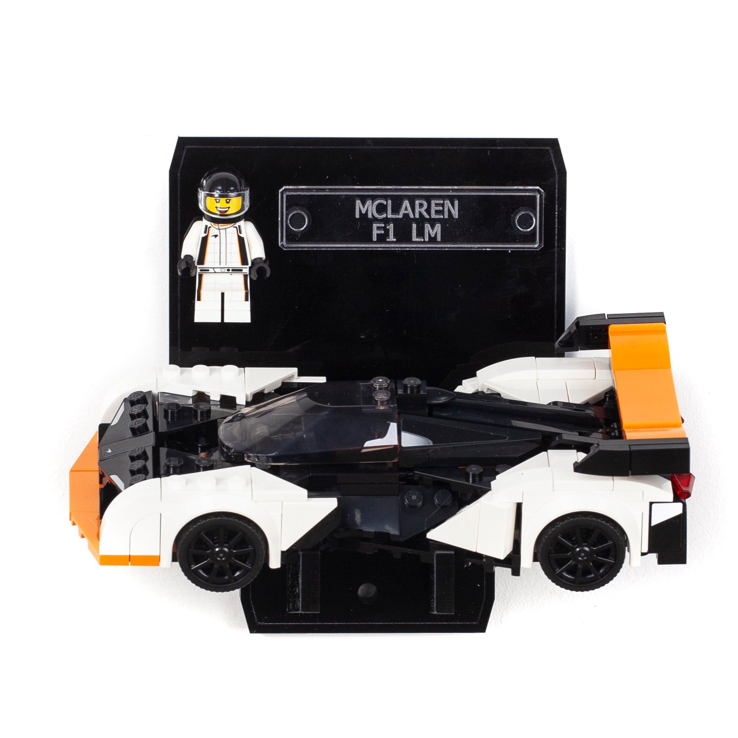 Acrylic Wall Display Stand For The LEGO Speed Champions