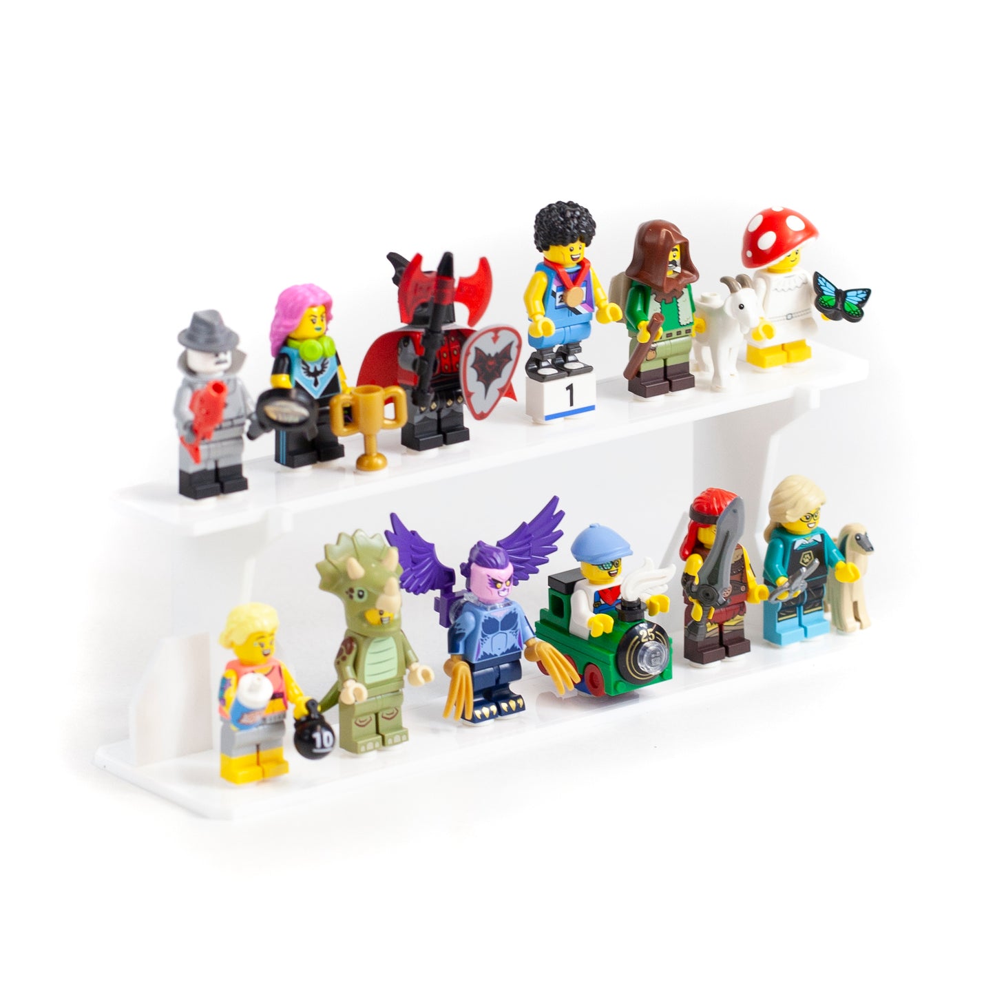 Acrylic Minifigure Display stand for LEGO Series 25