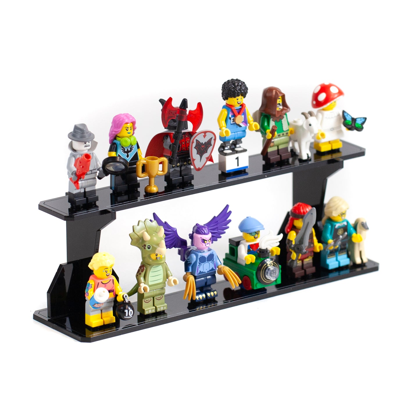 Acrylic Minifigure Display stand for LEGO Series 25