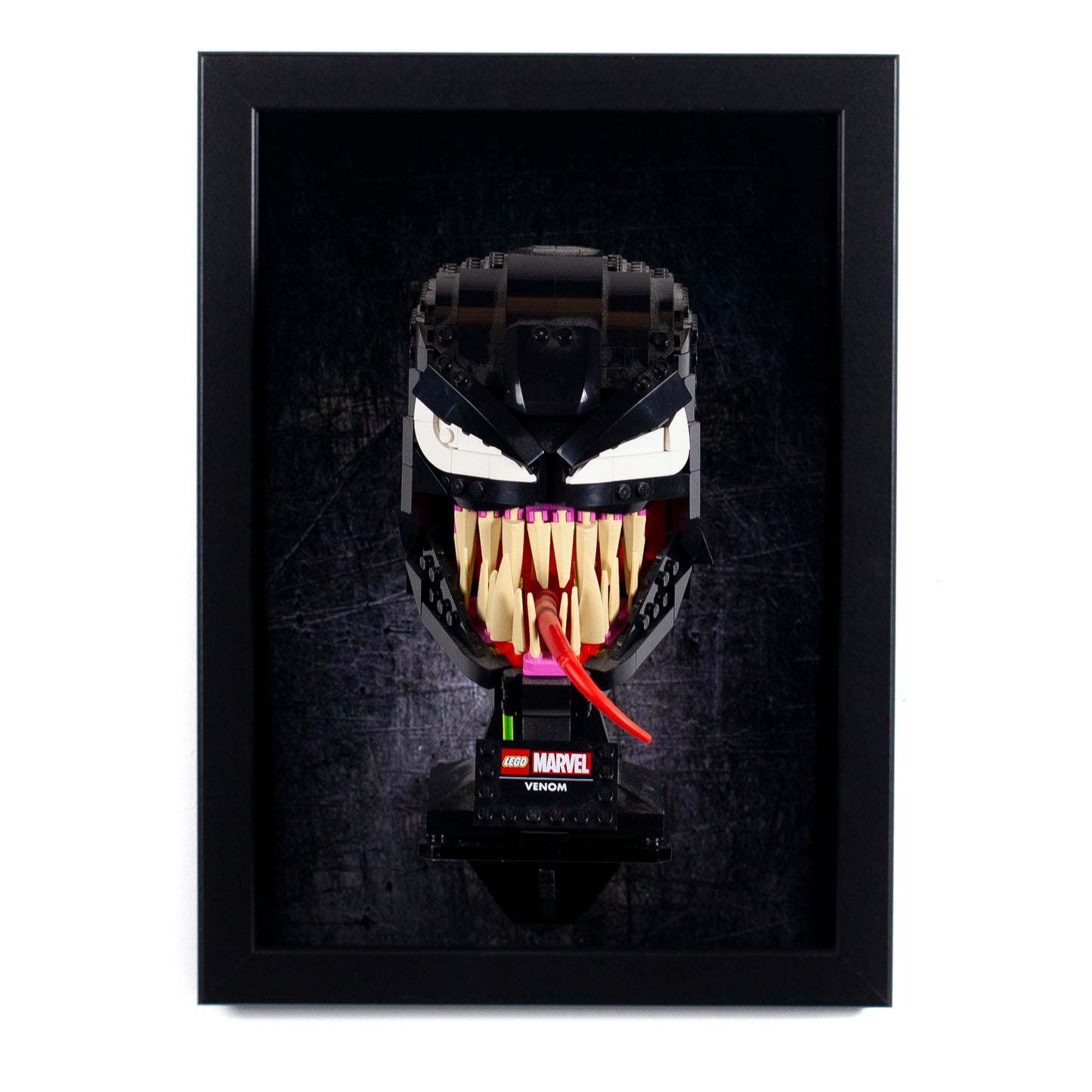 Acrylic Wall Display Frame For The LEGO Helmet Collection