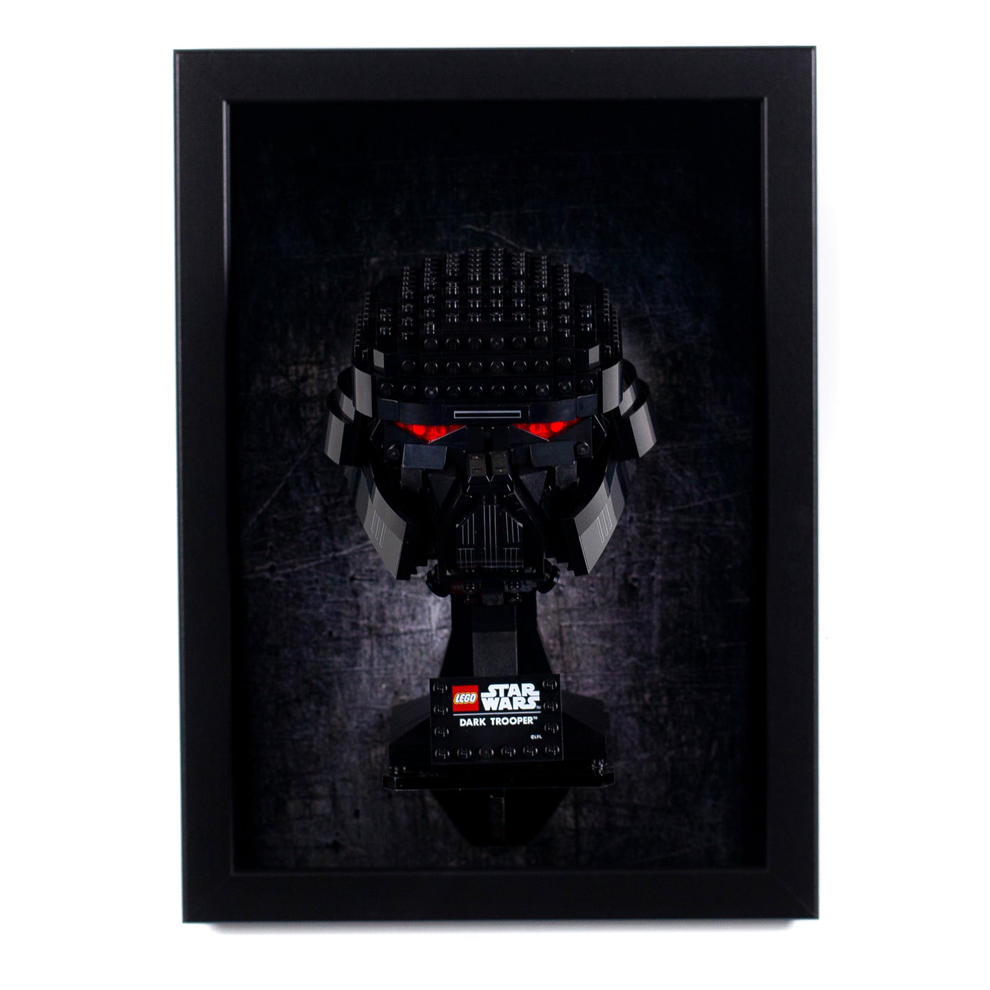 Acrylic Wall Display Frame For The LEGO Helmet Collection