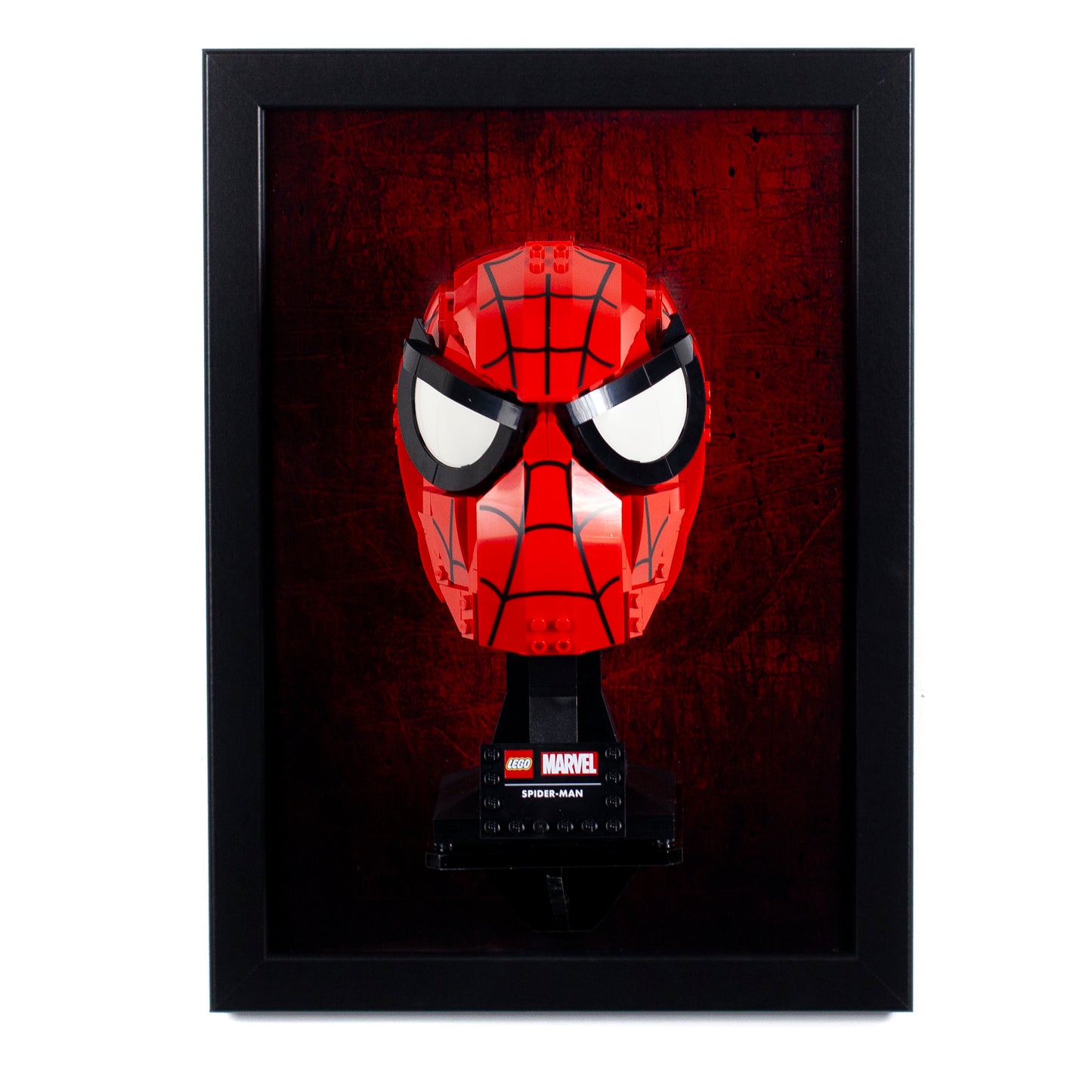 Acrylic Wall Display Frame For The LEGO Helmet Collection