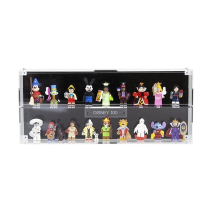 Acrylic Display Case for LEGO Minifigures Disney 100 Series