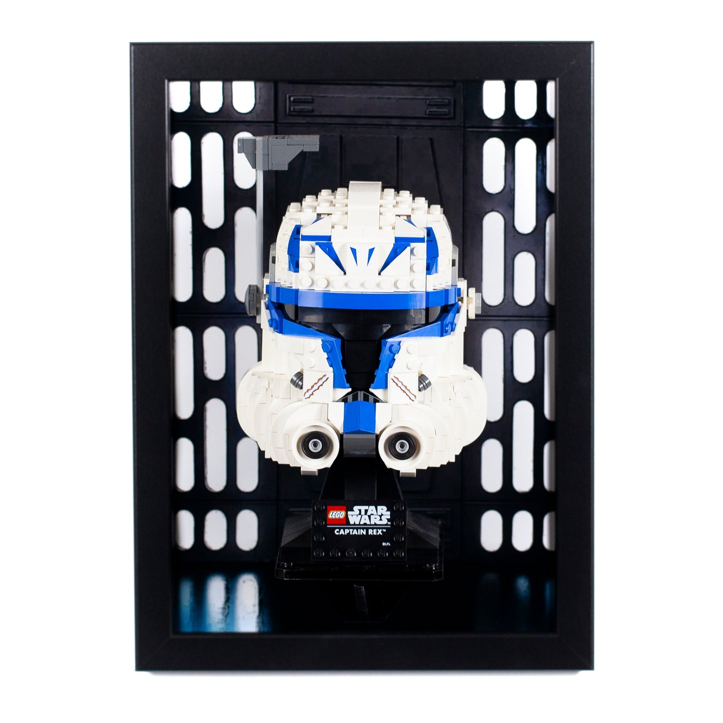 Acrylic Wall Display Frame For The LEGO Helmet Collection