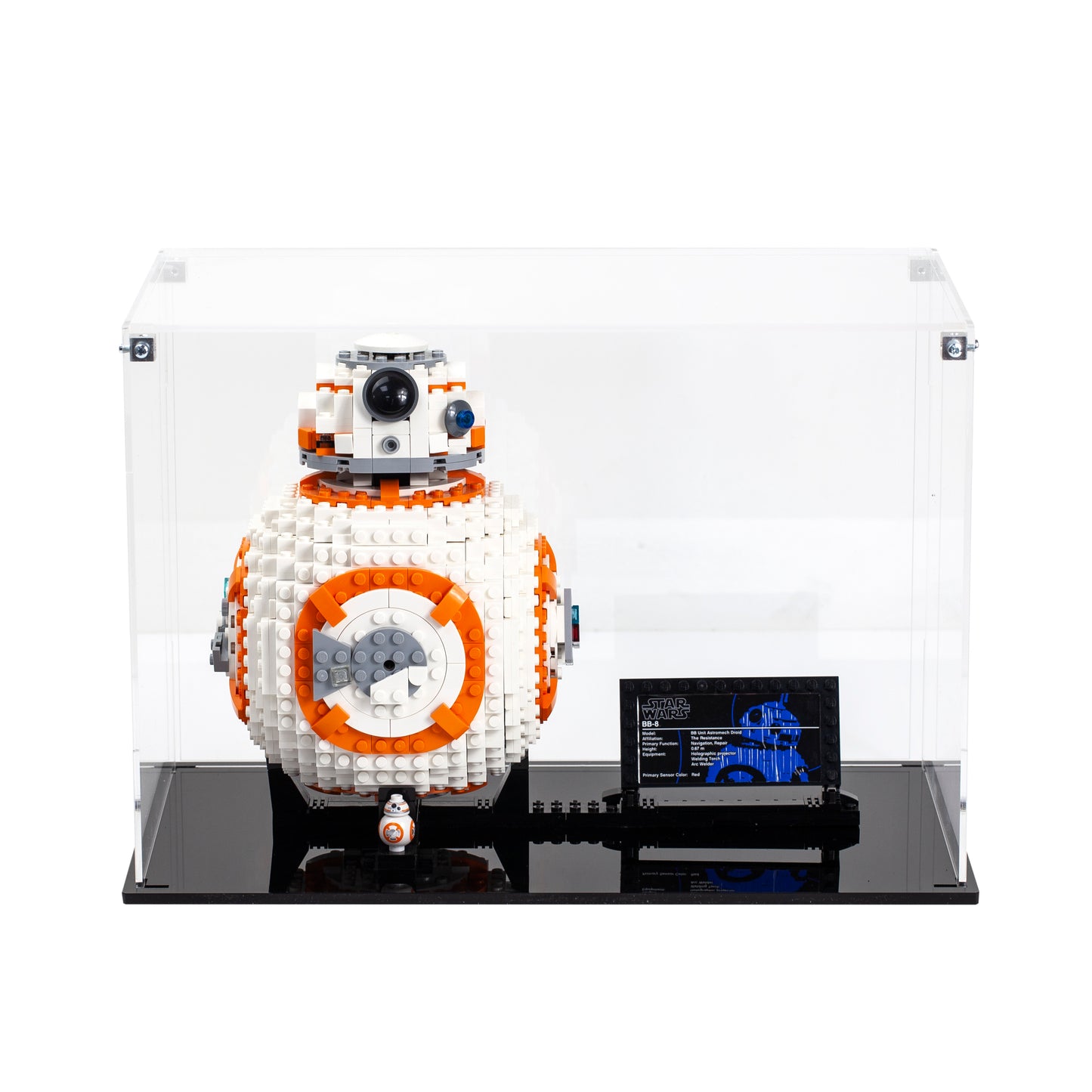Premium Acrylic Display Case for the LEGO BB-8 75187