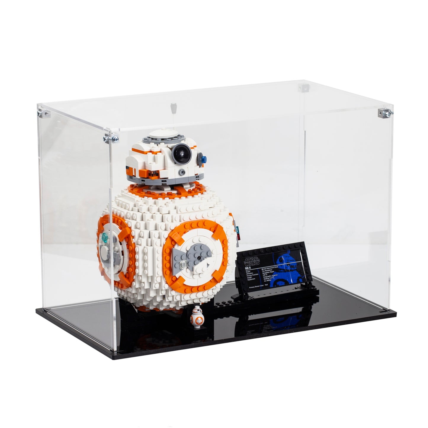 Premium Acrylic Display Case for the LEGO BB-8 75187