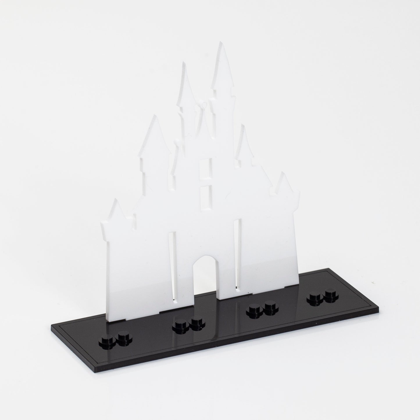 Acrylic Castle Minifigure Display stand for LEGO Minifigures