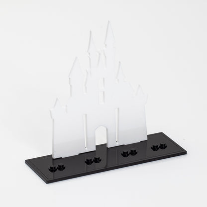 Acrylic Castle Minifigure Display stand for LEGO Minifigures