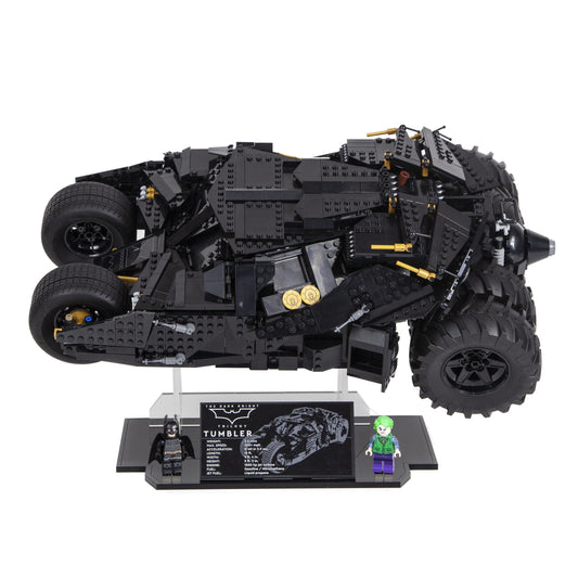 Acrylic Display Stand for LEGO Batman Tumbler 76240