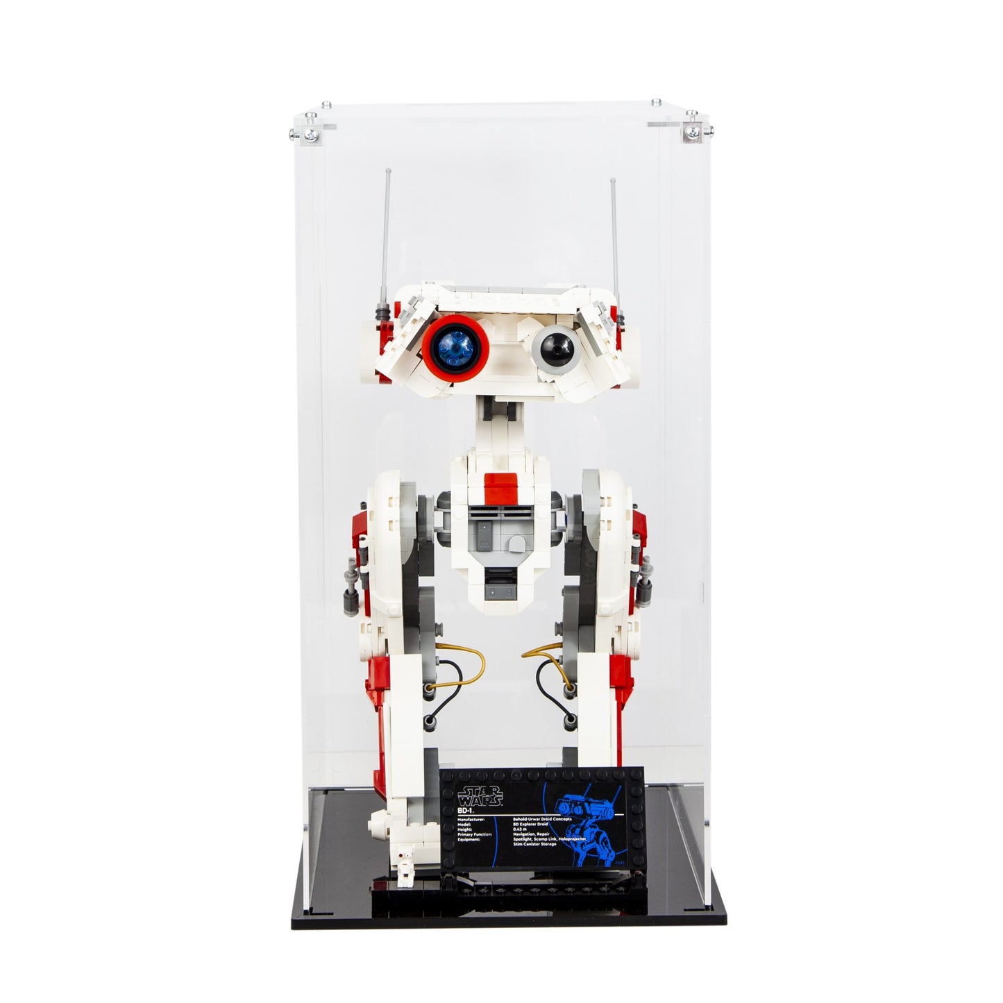 Acrylic Display Case For LEGO® BD-1™ 75335