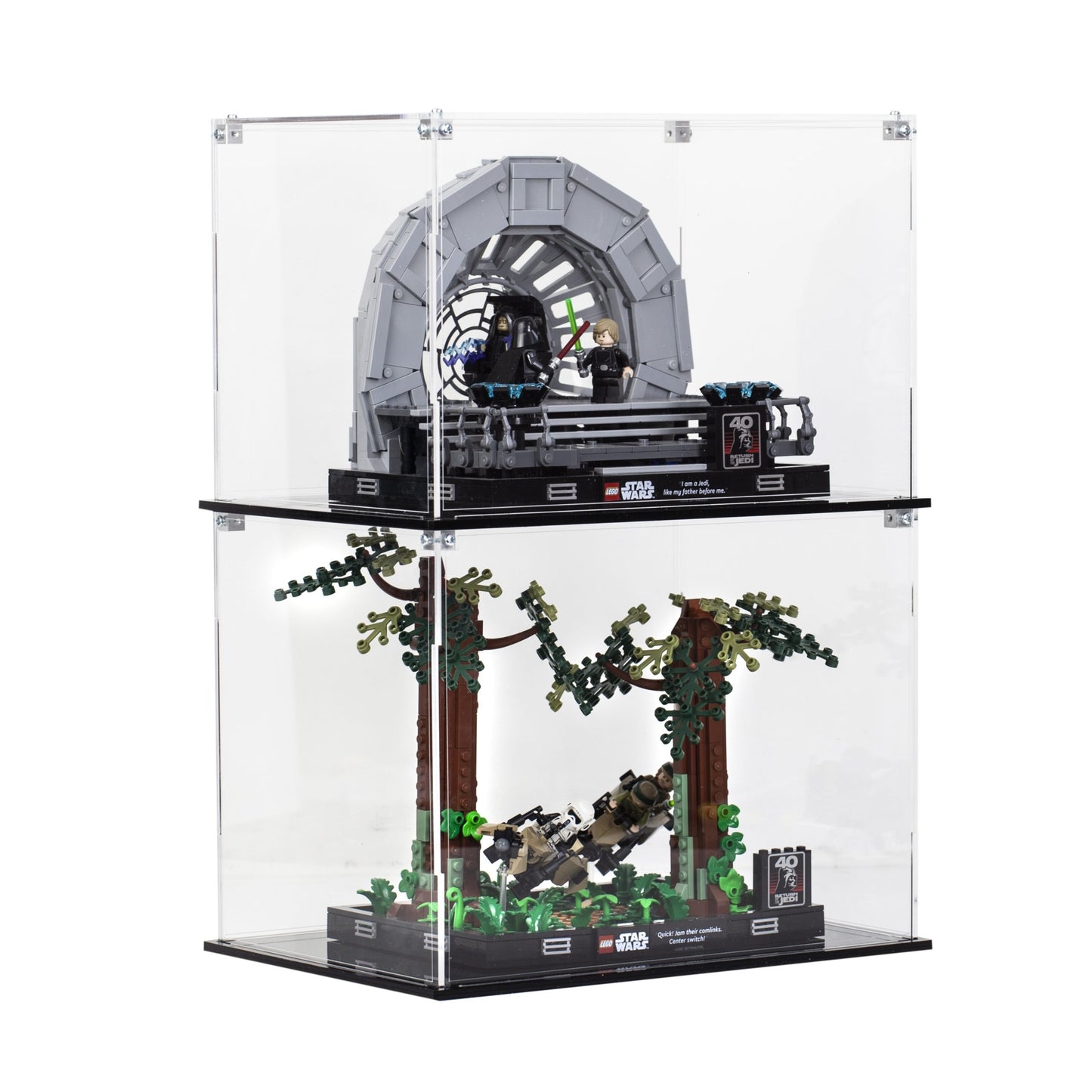 Acrylic Display Case for the LEGO® Emperor’s Throne Room™ Diorama 75352