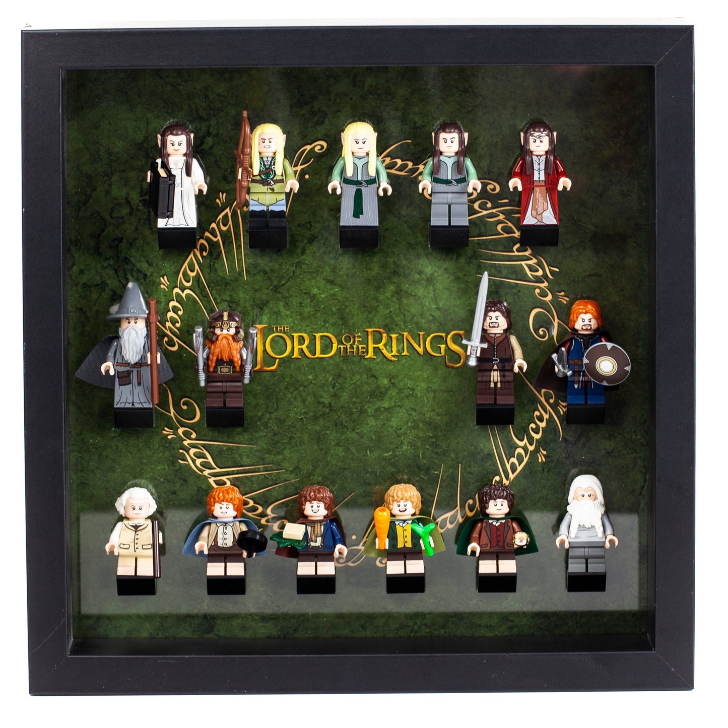 Acrylic Frame Insert for LEGO Lord of The Rings minifigure series