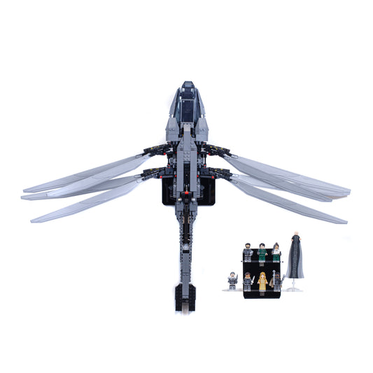 Wall mounted display stand For LEGO Icons Dune Atreides Royal Ornithopter 10327