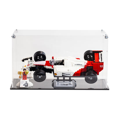 Premium Acrylic Display Case for the LEGO McLaren MP4/4 & Ayrton Senna 10330