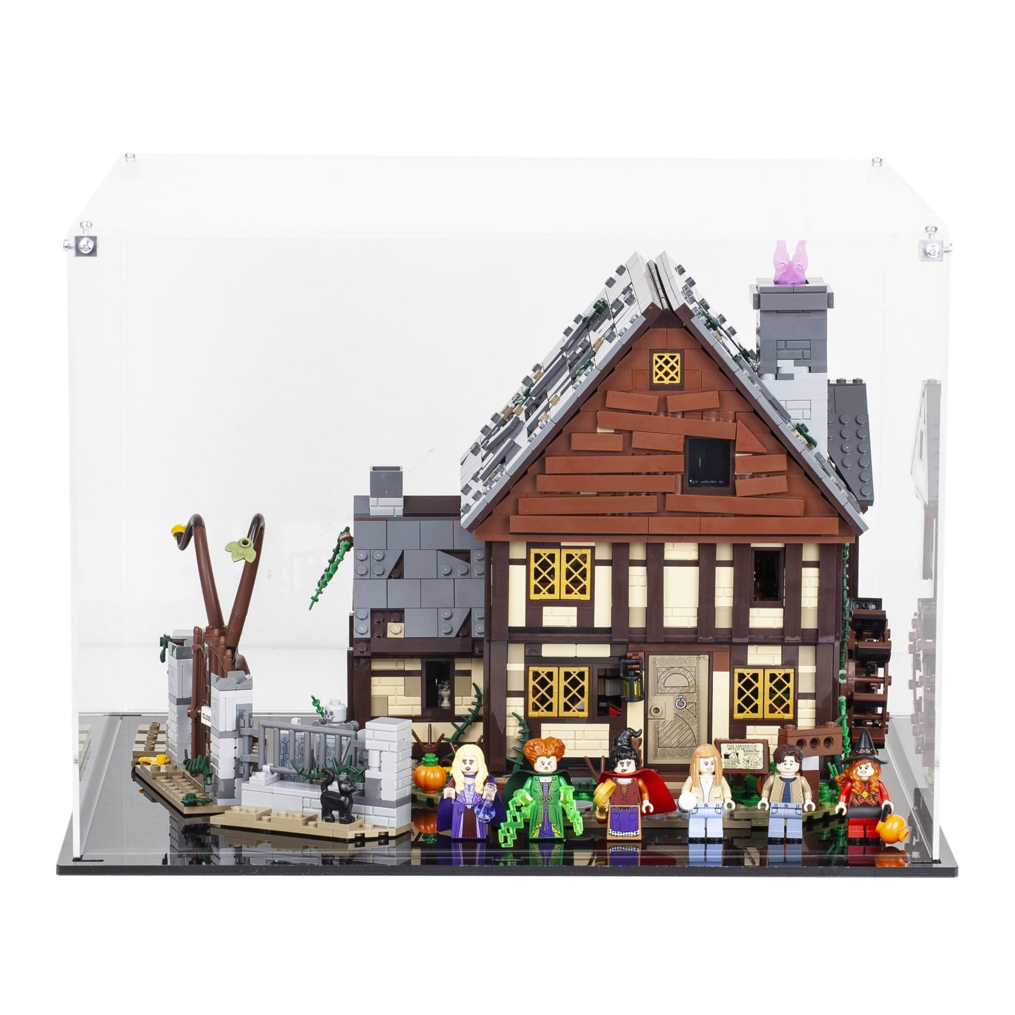 Acrylic Display Case for the LEGO® Disney Hocus Pocus: The Sanderson Sisters' Cottage 21341