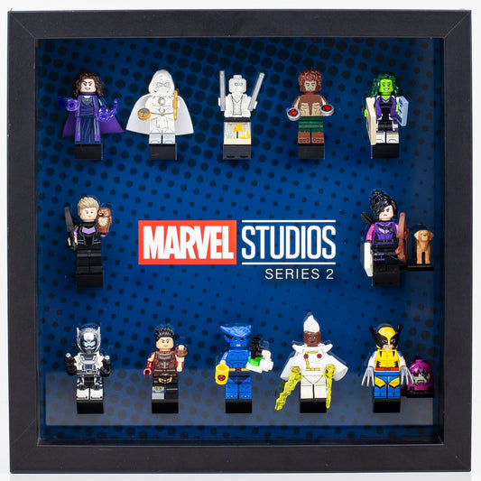 Acrylic Frame Insert for LEGO Marvel Minifigure Series 2