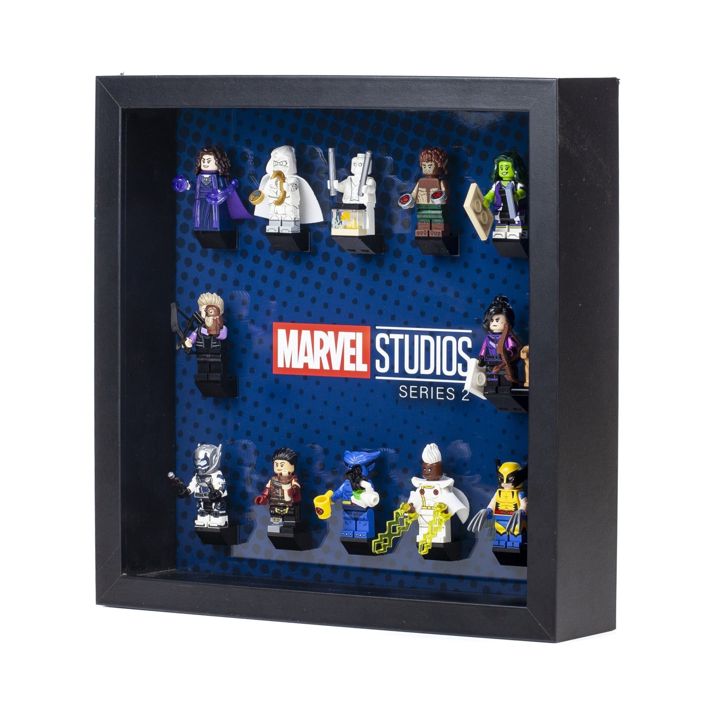 Acrylic Frame Insert for LEGO Marvel Minifigure Series 2