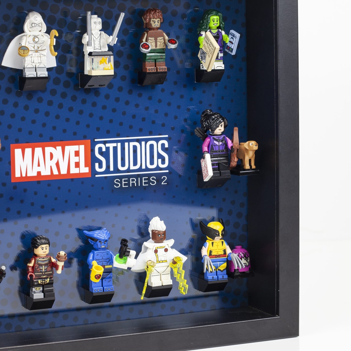 Acrylic Frame Insert for LEGO Marvel Minifigure Series 2