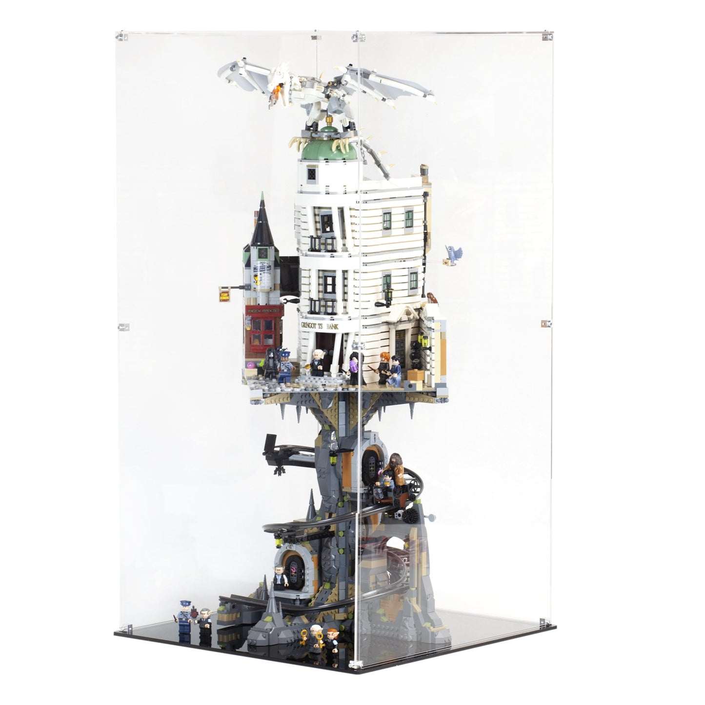 Acrylic Display Case For LEGO® Harry Potter: Gringotts™ Wizarding Bank – Collectors' Edition 76417
