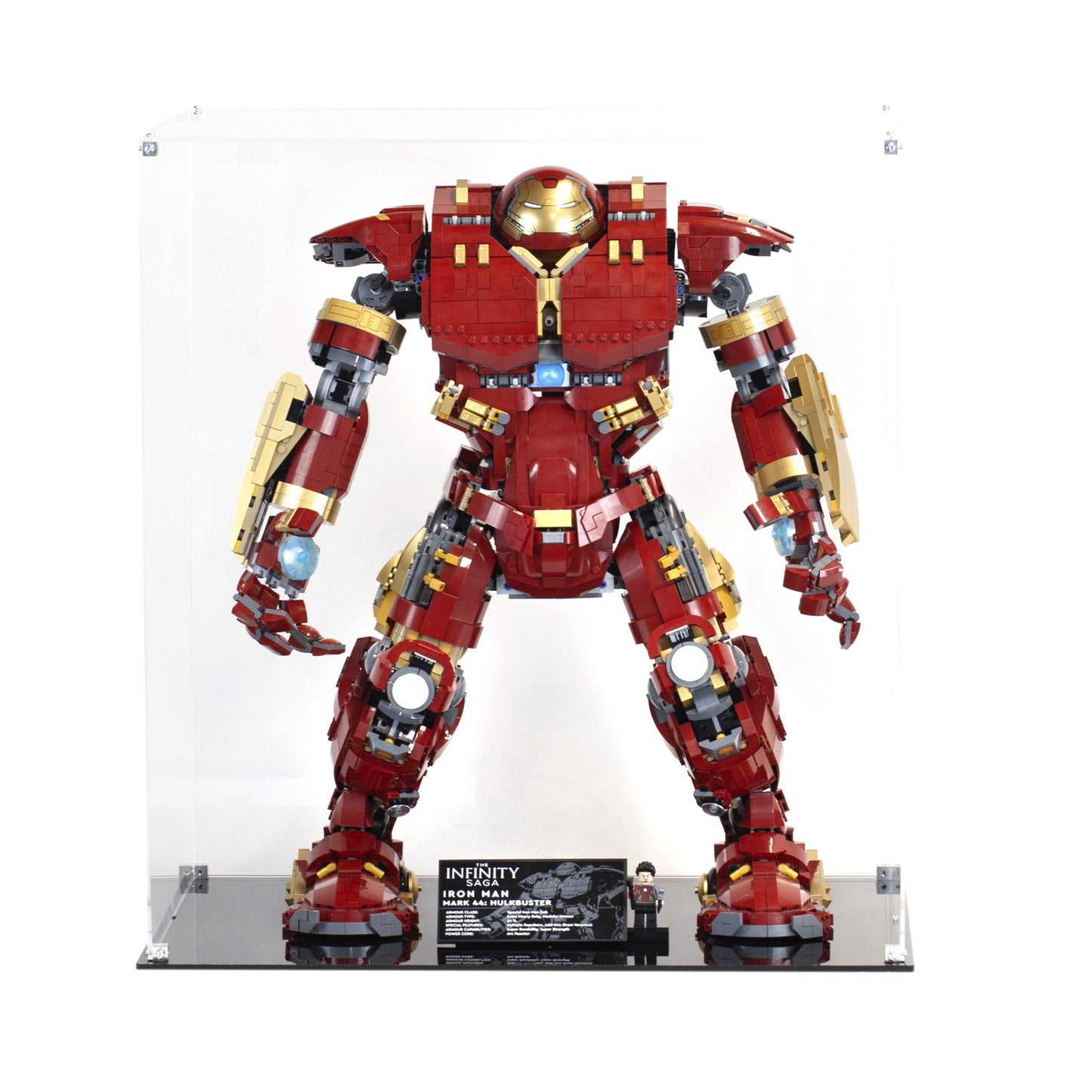 Acrylic Display Case for the LEGO Hulkbuster 76210