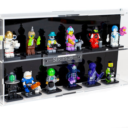 Acrylic Display Case for LEGO Minifigures Series 26