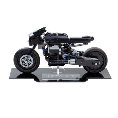 Acrylic display stand for LEGO THE BATMAN – BATCYCLE™ 42155