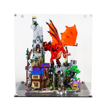 Premium Acrylic Display Case for the LEGO Dungeons & Dragons: Red Dragon's Tale 21348