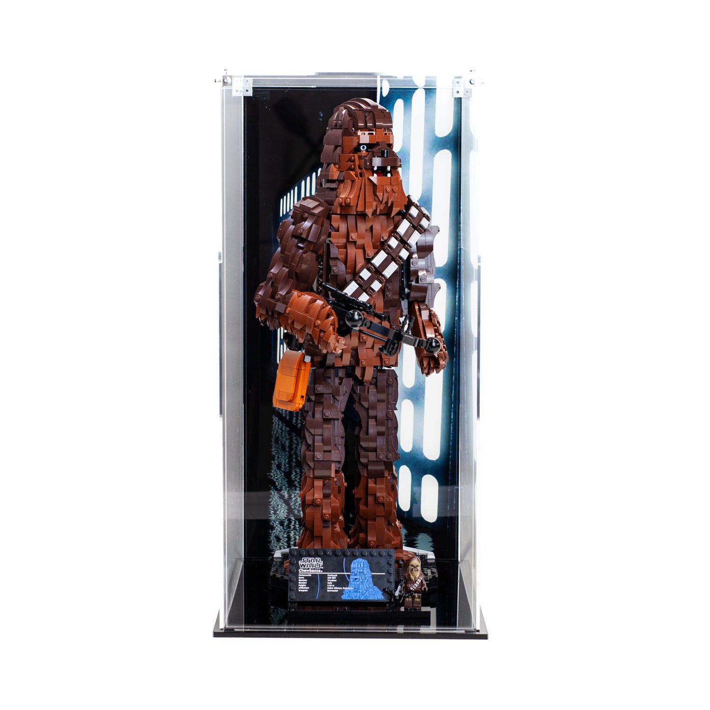 Premium Acrylic Display Case for LEGO Star Wars Chewbacca™ 75371