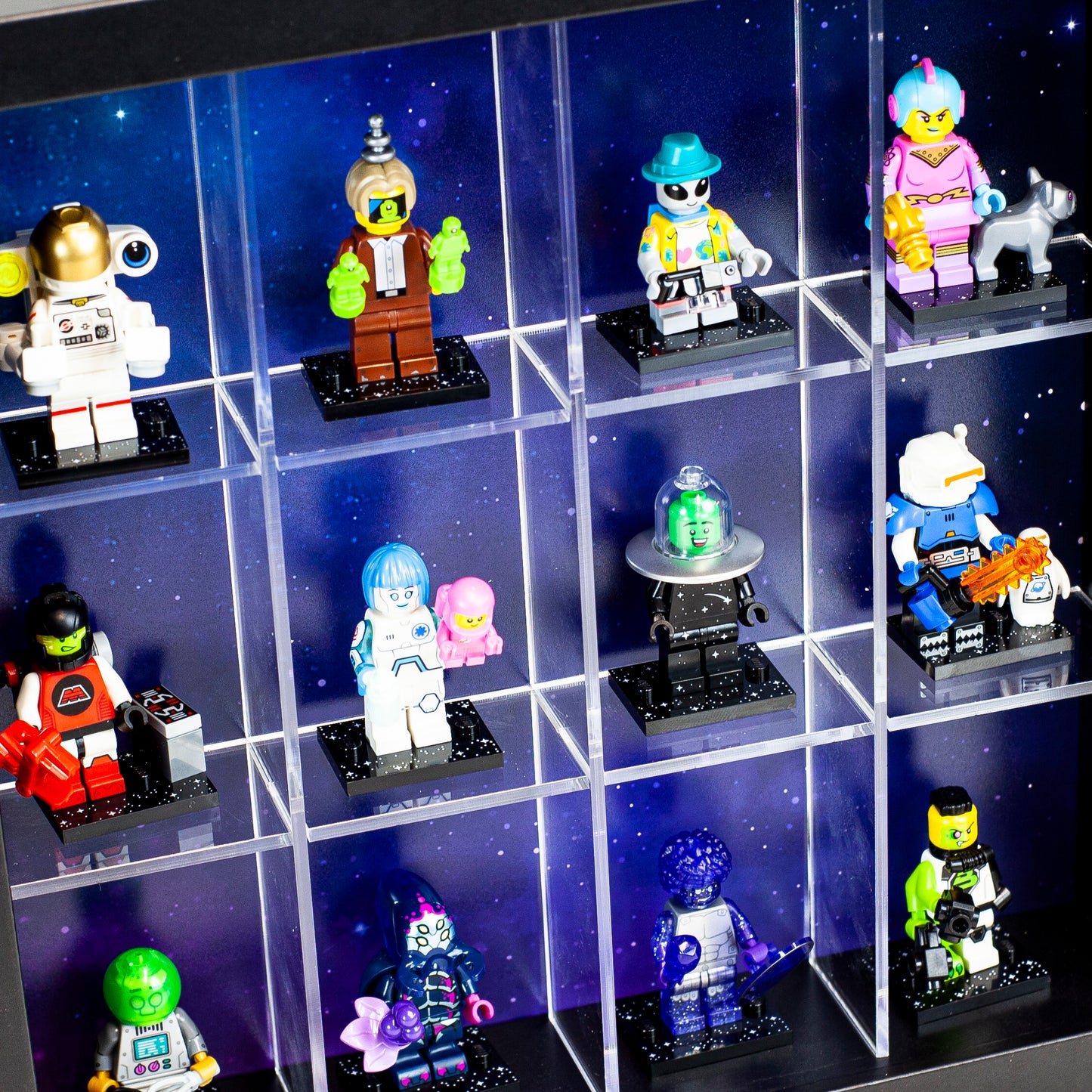 Acrylic Shelf Frame for LEGO Minifigures Series 26