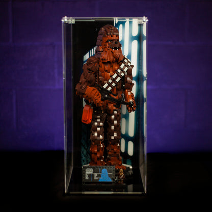 Premium Acrylic Display Case for LEGO Star Wars Chewbacca™ 75371