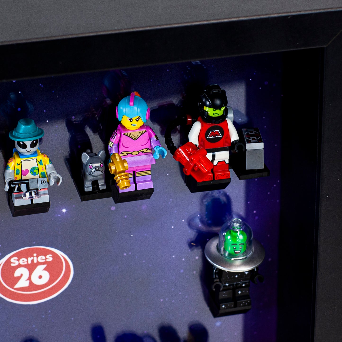 Acrylic Frame Insert for LEGO CMF Minifigure Series 26