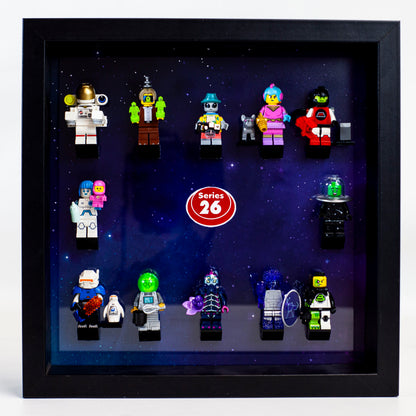Acrylic Frame Insert for LEGO CMF Minifigure Series 26