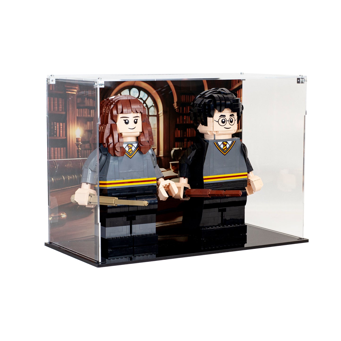 Premium Acrylic Display Case for LEGO Harry Potter & Hermione Granger 76393