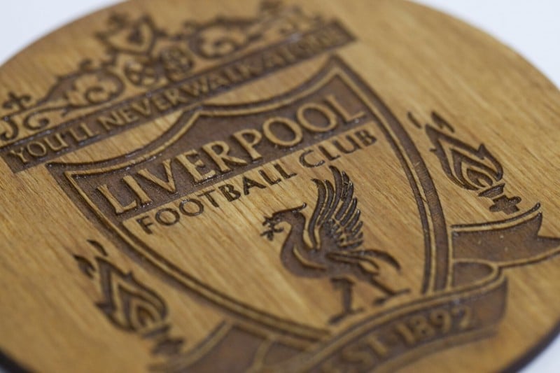 LEAGUE  Football Team Wooden Coasters