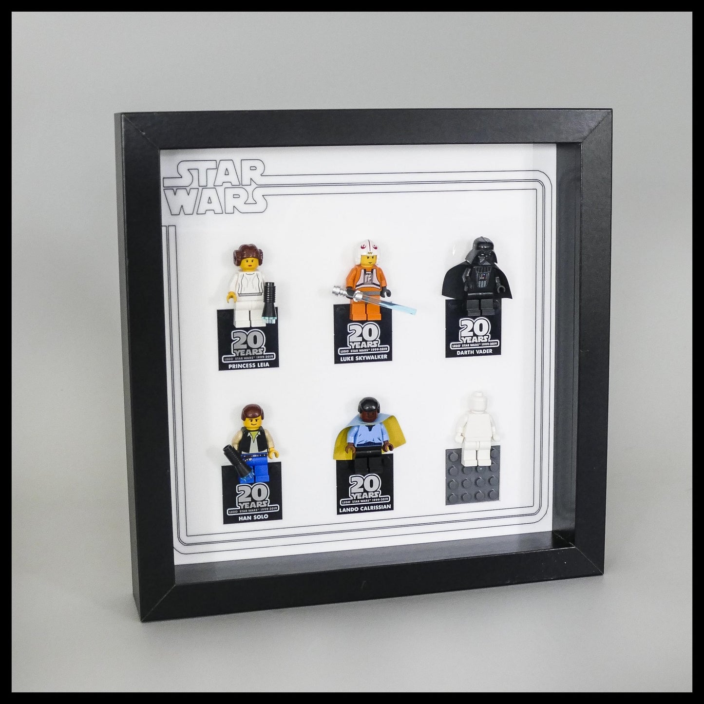 Star Wars 20th Anniversary Display Insert for LEGO Minifigures