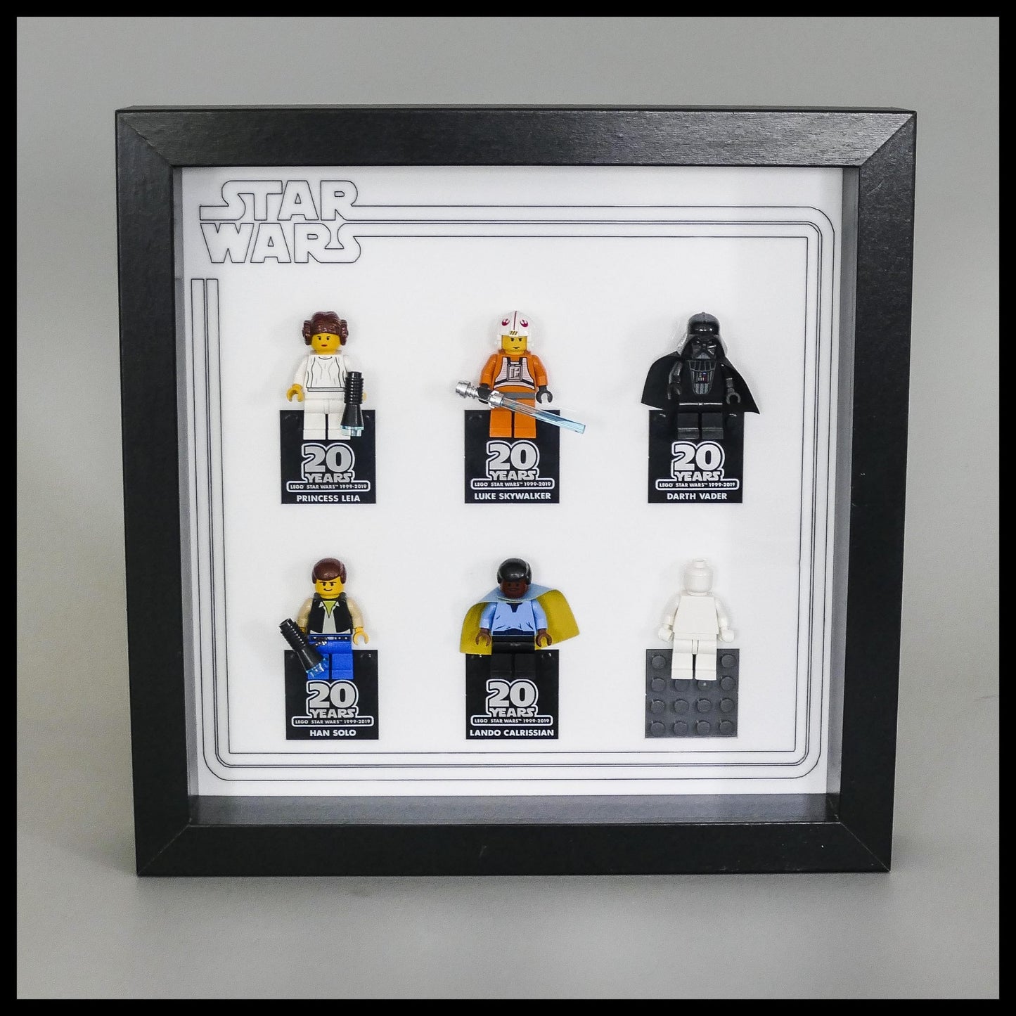 Star Wars 20th Anniversary Display Insert for LEGO Minifigures