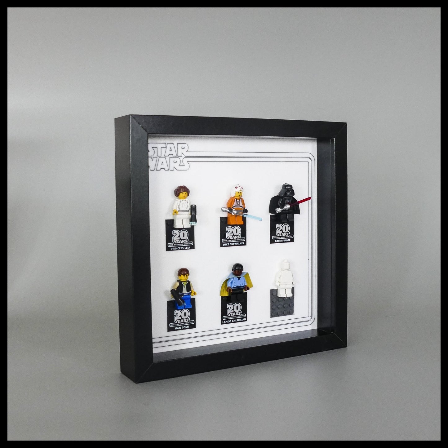 Star Wars 20th Anniversary Display Insert for LEGO Minifigures
