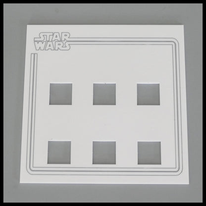 Star Wars 20th Anniversary Display Insert for LEGO Minifigures
