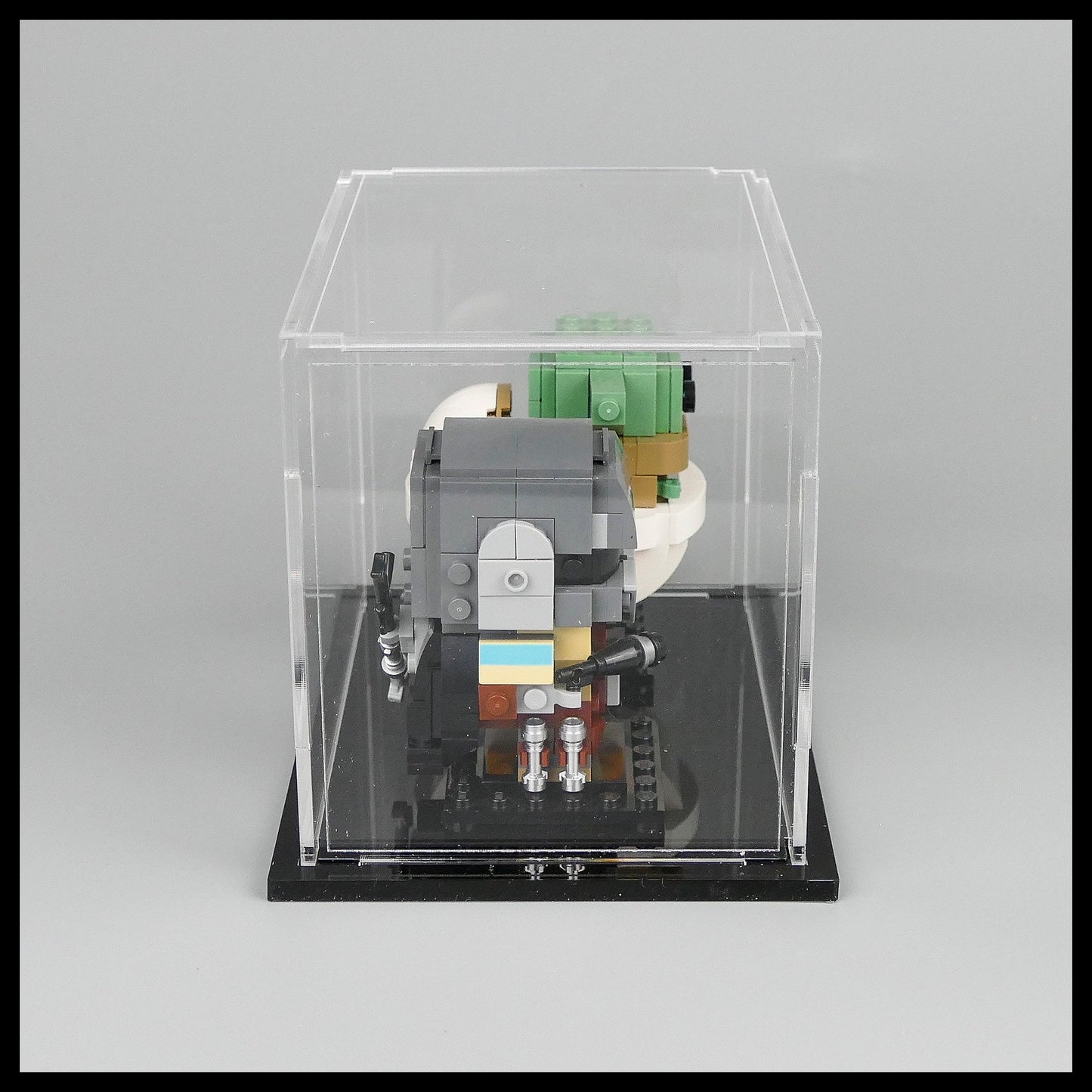 Acrylic stackable Display Case for LEGO Brickheadz (double)